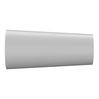 GoodHome Anafi enkelt gardinstang 19 mm 240 cm konisk hvid