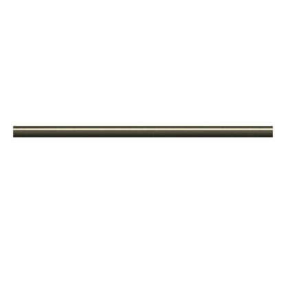 Enkelt gardinstang Goodhome Antiki 16 mm 160 cm kugle i guld