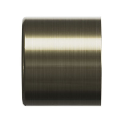Goodhome Antiki enkelt gardinstang 16 mm 200 cm med kugle i guld