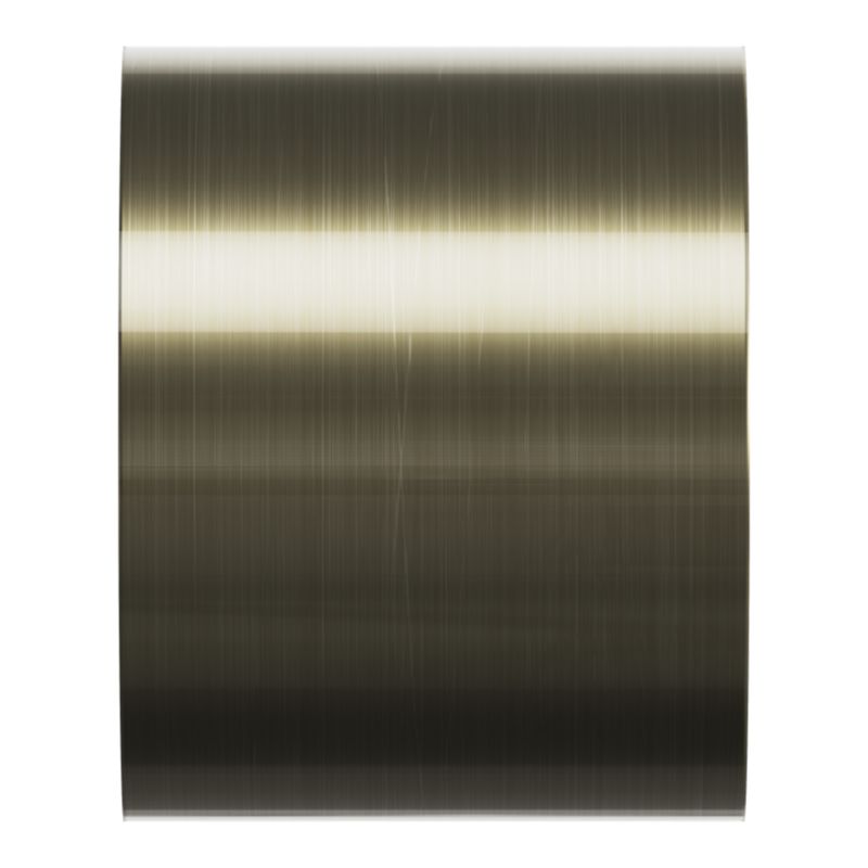 GoodHome Antiki enkelt gardinstang 19 mm 200 cm med guld afslutning