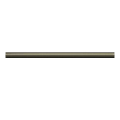 GoodHome Antiki enkelt gardinstang 19 mm 240 cm med kugle i guld