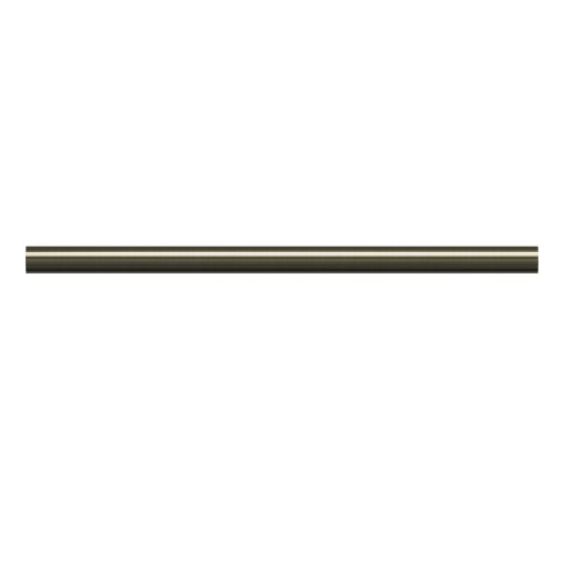GoodHome Antiki enkelt gardinstang 19 mm 240 cm med guld afslutning