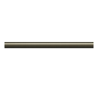 GoodHome Antiki enkelt gardinstang 25 mm 200 cm kegle guld