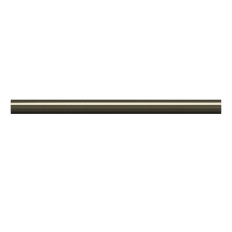Enkelt gardinstang GoodHome Antiki 25 mm 240 cm kegle i guld