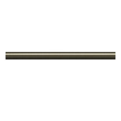 Enkelt gardinstang GoodHome Antiki 25 mm 240 cm kegle i guld