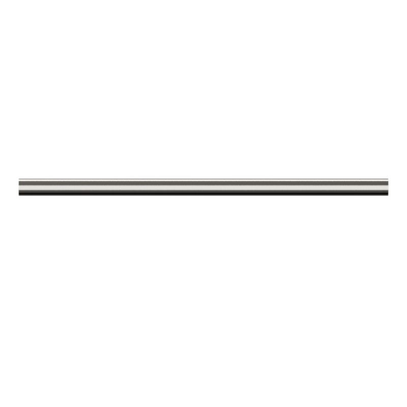 Goodhome Athens enkelt gardinstang 16 mm 240 cm med sølvkugle