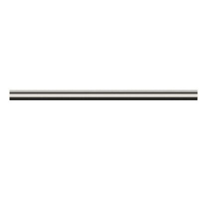 GoodHome Athens enkelt gardinstang 19 mm 240 cm kegle grå