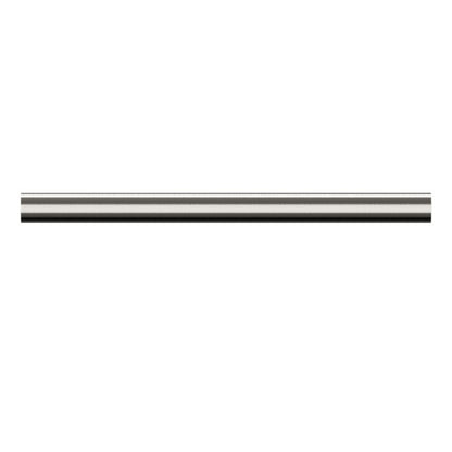 GoodHome Athens enkelt gardinstang 25 mm 160 cm kugle grå