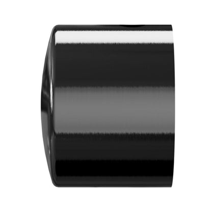 GoodHome Kimlos enkelt gardinstang 19 mm 160 cm med sort endestykke