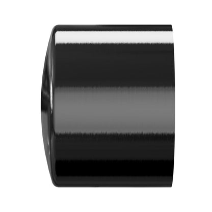 GoodHome Kimlos enkelt gardinstang 19 mm 200 cm med sort endestop
