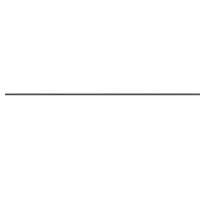 GoodHome Kimlos enkelt gardinstang 19 mm 200 cm med sort endestop