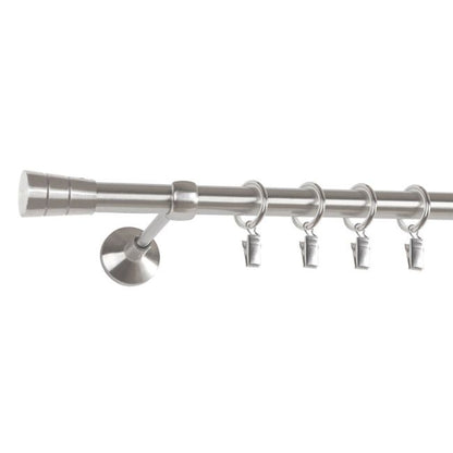 Enkelt gardinstang Siena 19 mm 160 cm satin