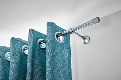 Enkelt gardinstang Siena 19 mm 160 cm satin