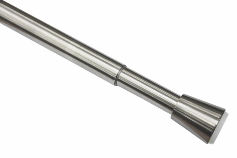 Gardinia teleskopisk gardinstang 30 mm 90 - 140 cm stål