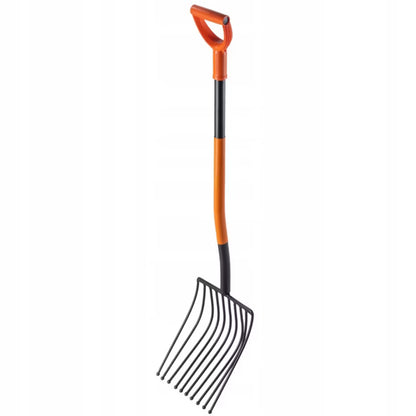 Kartoffelgreb 10 Tænder 128 cm Stål