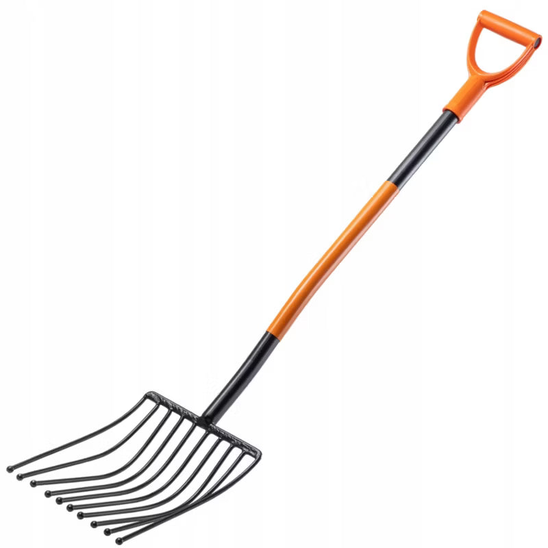 Kartoffelgreb 10 Tænder 128 cm Stål