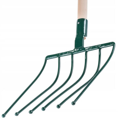 Kartoffelgreb 6 Tænder 140 cm Metal