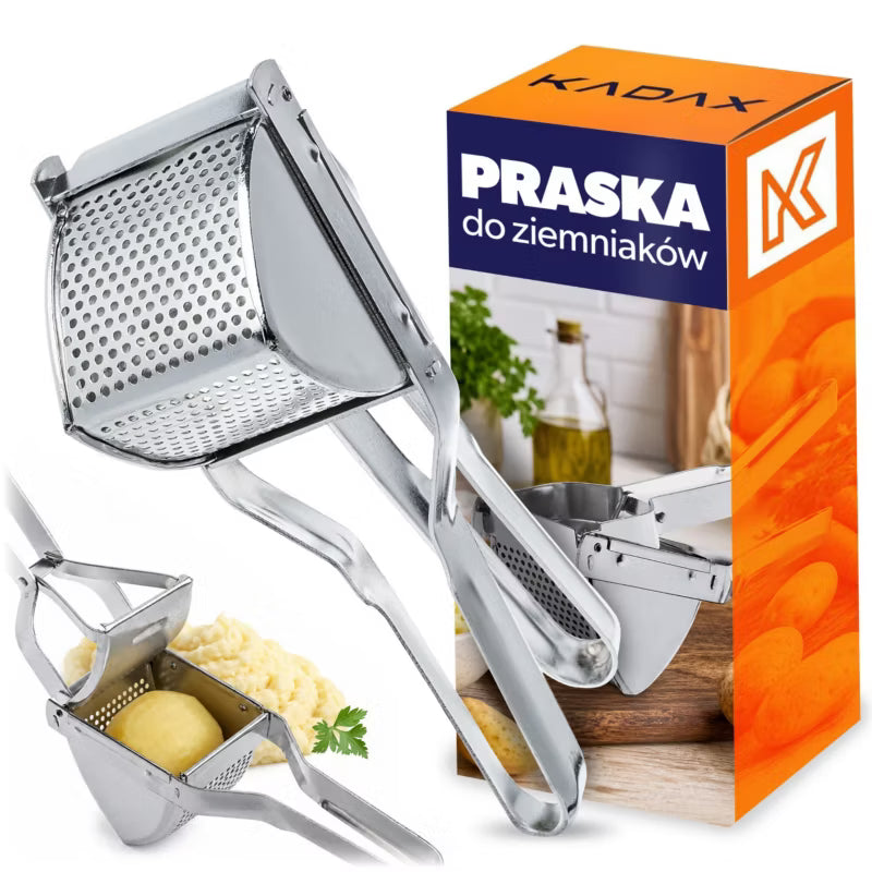 Kartoffelpresser 27,5 cm Galvaniseret Stål Sølv
