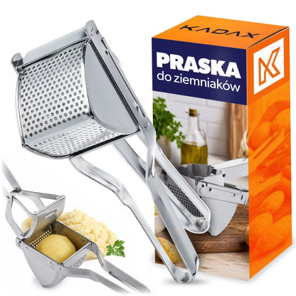 Kartoffelpresser 27,5 cm Galvaniseret Stål Sølv