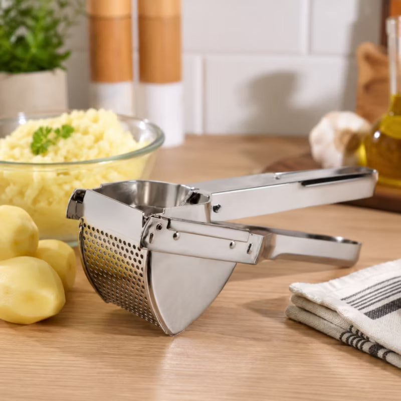 Kartoffelpresser 27,5 cm Galvaniseret Stål Sølv