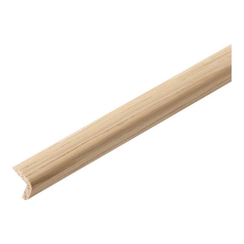 Trævinkel 30 x 30 x 2400 mm Eg