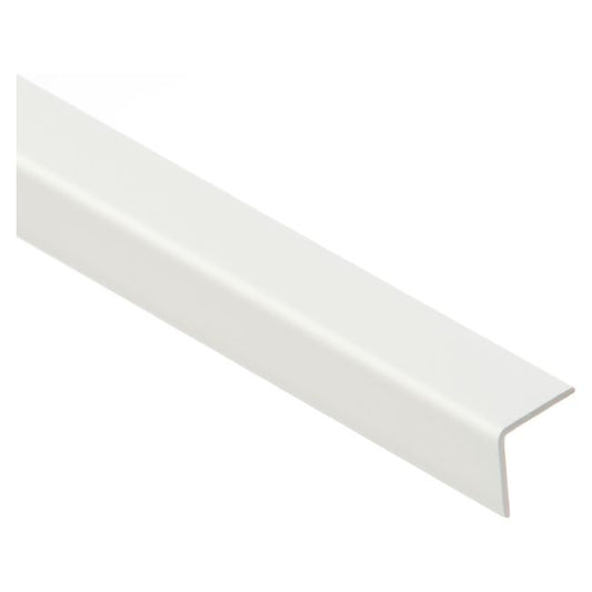PVC-vinkel Cezar 20 x 20 x 1,1 mm 1 m hvid