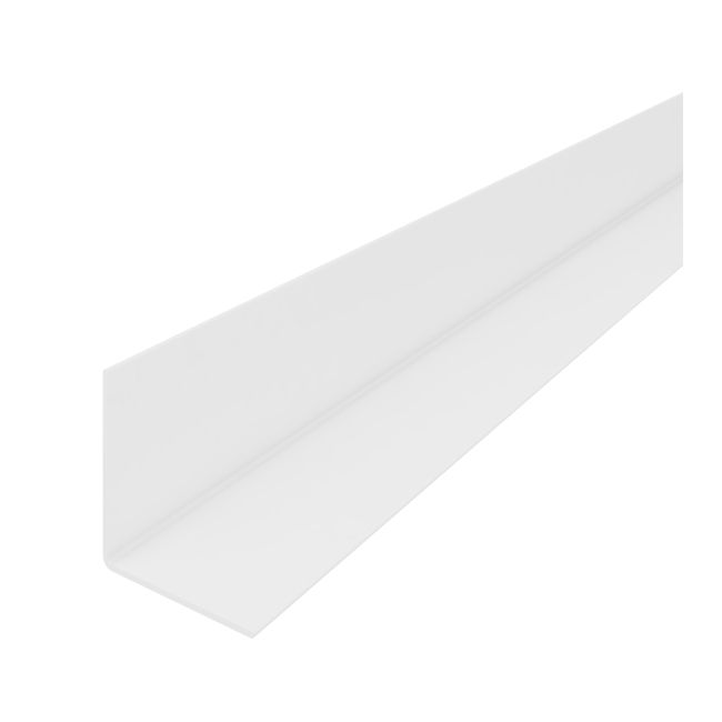 PVC-vinkel Vilo 30 x 30 x 3000 mm hvid