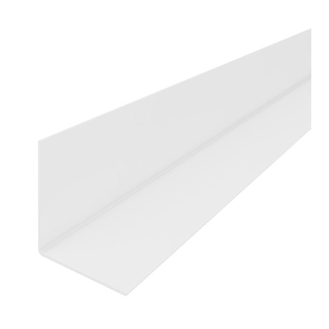 PVC-vinkel Vilo 40 x 40 x 3000 mm hvid