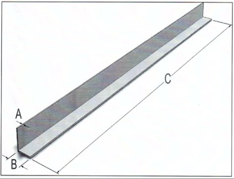 Kartonvinkel 4 x 4 x 120 cm, tykkelse 3 mm, 100 % FSC