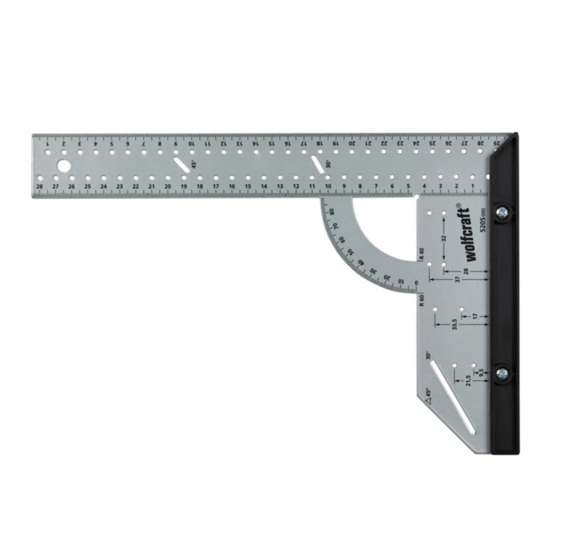 Universal vinkelmåler 200 x 300 mm wolfcraft 5205000