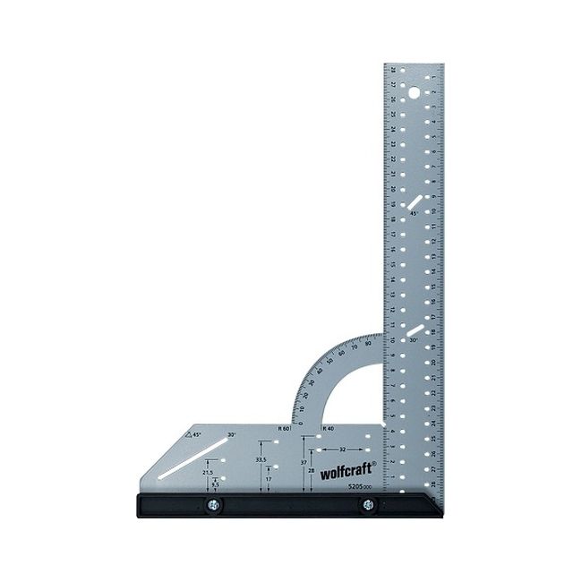 Universal vinkelmåler 280 x 500 mm wolfcraft 5206000