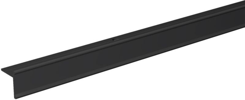 Valcomp Mars vinkelprofil anoderet mat‑sort 2000 mm