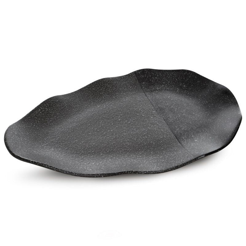 Keramisk Fad Mandi 01 41x26 cm Stålgrå