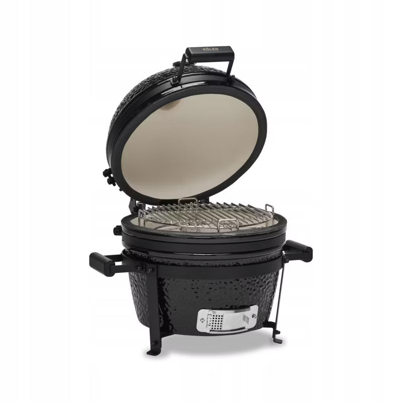 Keramisk Kamadogrill EG16 41 cm Sort