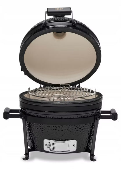Keramisk Kamadogrill EG16 41 cm Sort