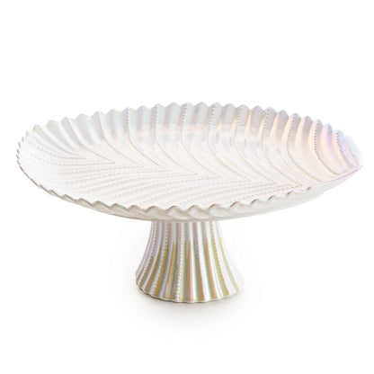 Keramisk Opsats Nela 39x31x17 cm Perlemor