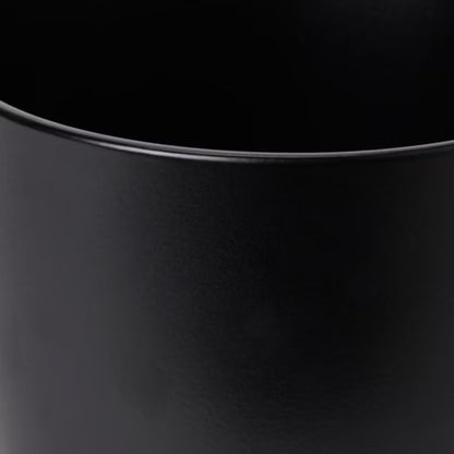 Keramisk Urtepotteskjuler Ø14 cm Sort