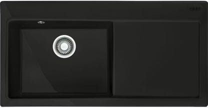 Keramisk Vask Mythos 100x51 cm Sort Mat