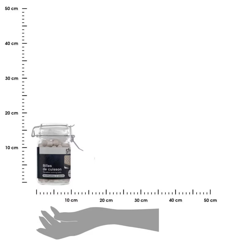 Keramiske Bagekugler 6,8 cm Hvid