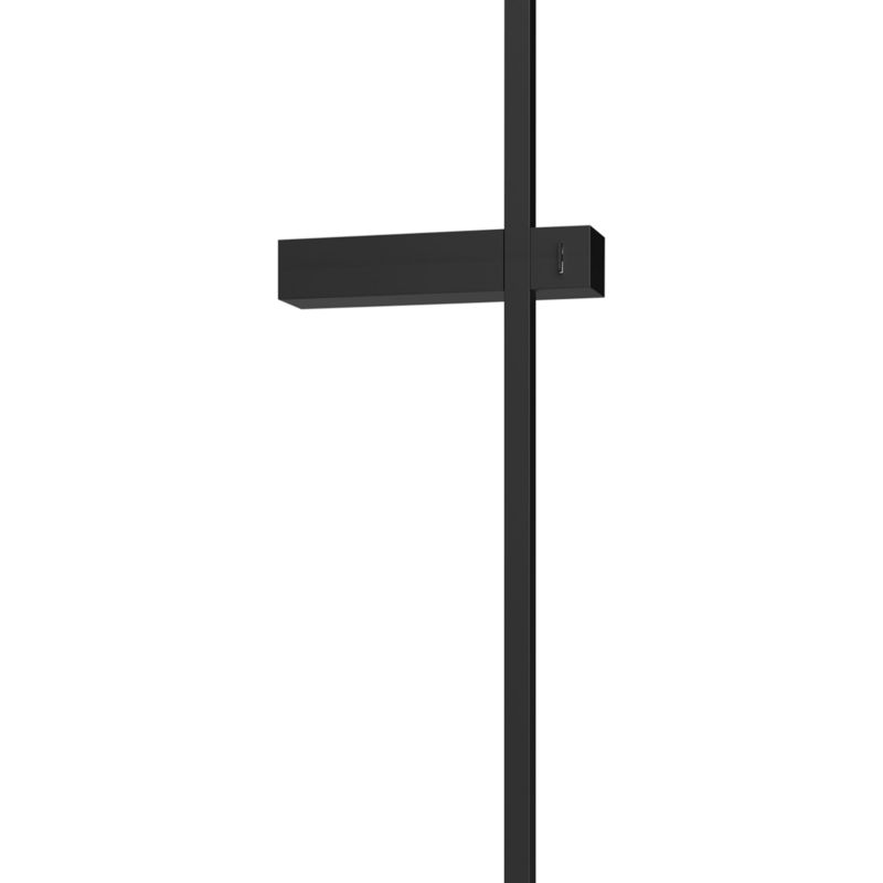LED-væglampe Milagro 12W 3000K Sort 90 cm
