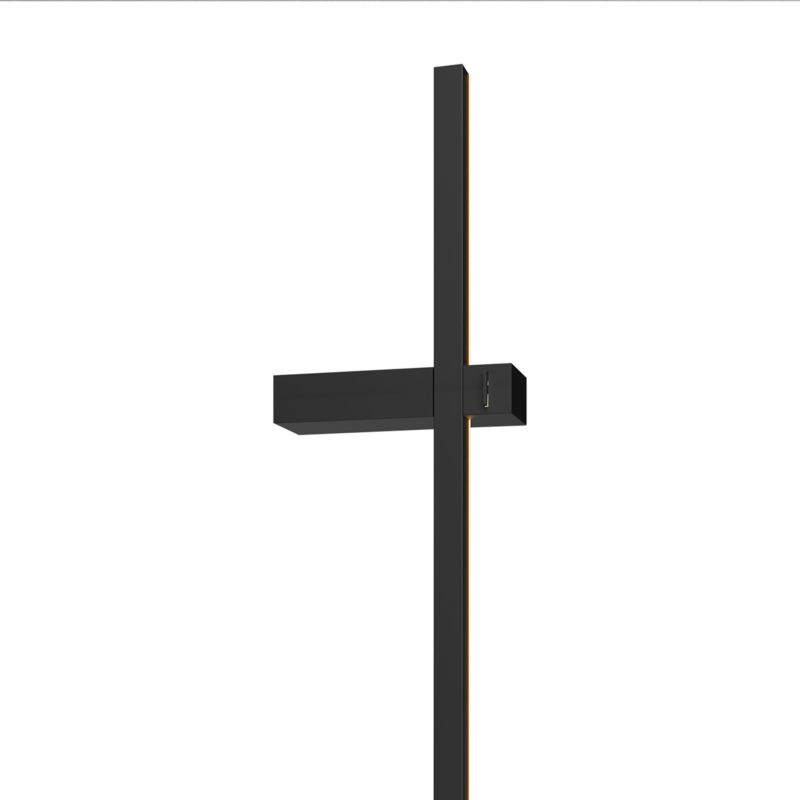 LED Væglampe Milagro Vision 8W 3000 K Sort