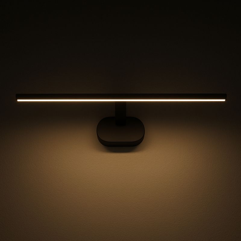 LED-væglampe Milagro Prado 11W 3000 K Sort