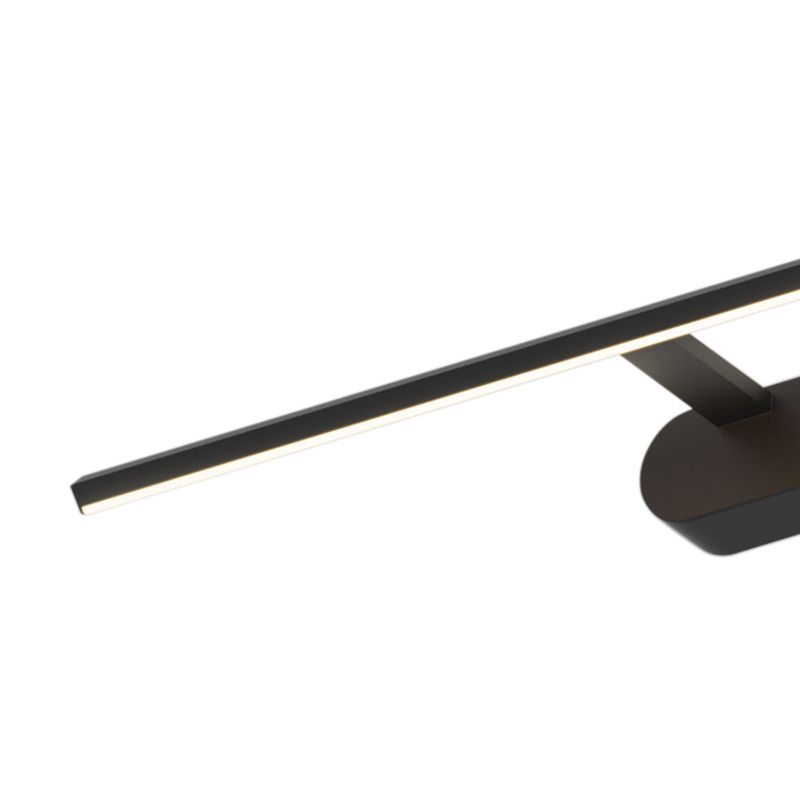 LED-væglampe Milagro Prado 11W 3000 K Sort