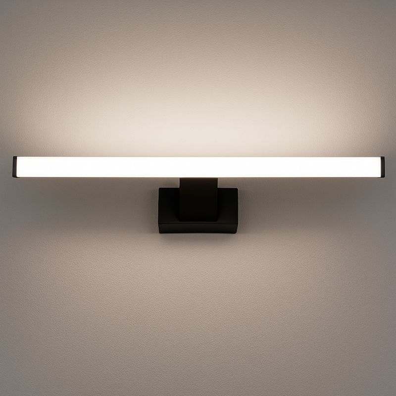 Vægarmatur Milagro Mirore 10W 60 cm Sort