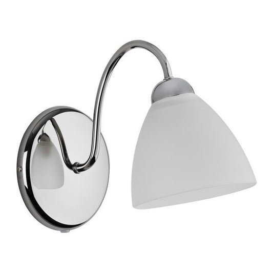 Væglampe Ariel 1 x 60 W E27 krom