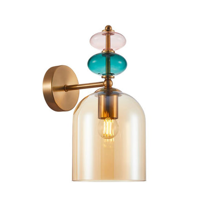 Væglampe Busco 1 x E27 Amber 36 cm