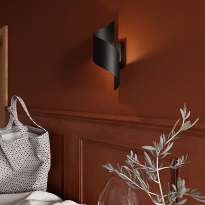 Væglampe Agiou 1-punkts G9 Sort Mat
