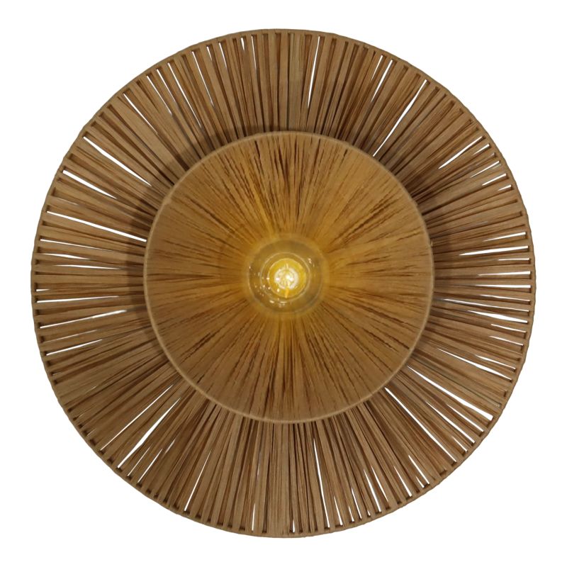Væglampe Bellflower 38 cm Papirfiber Hvid