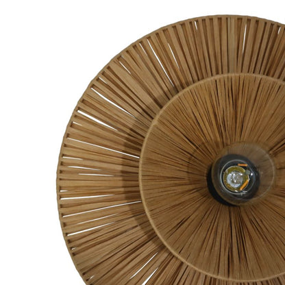 Væglampe Bellflower 38 cm Papirfiber Hvid