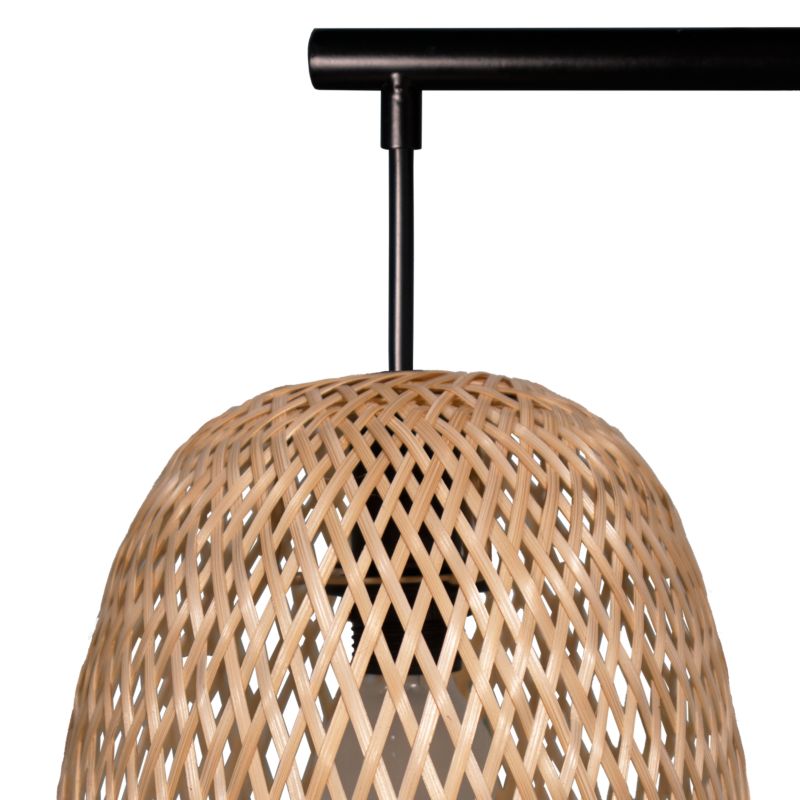 GoodHome Calume væglampe 1 x E14 bambus